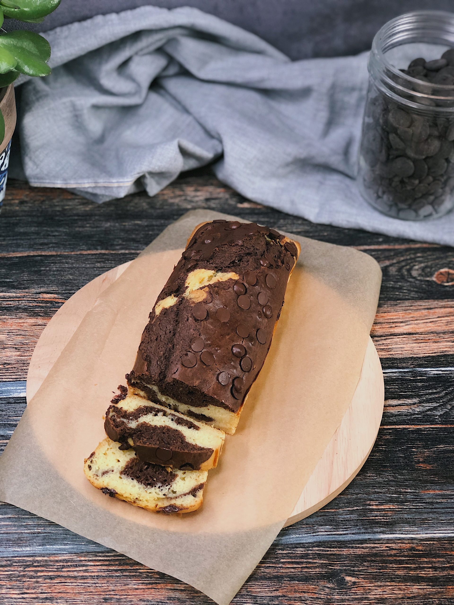 Gâteau au yaourt marbré - Marion LASSAGNE